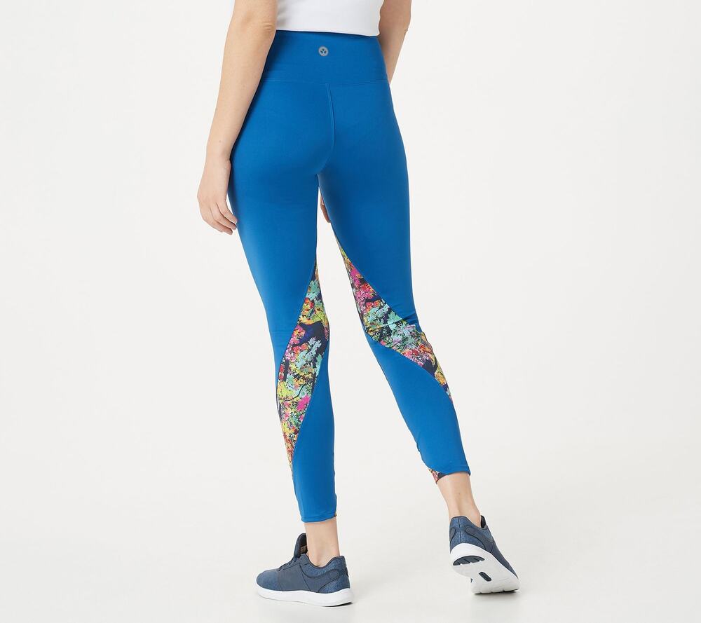 Soulgani PETITE PLUS XL Blue Heart All Ohio Twin Soul Leggings